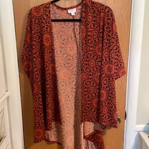Medium LuLaroe Lindsay kimono EUC worn maybe once